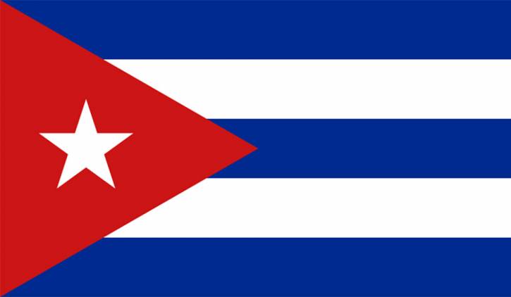 Paket mit 5 Flaggen Kuba Art.-Nr. 0700000053