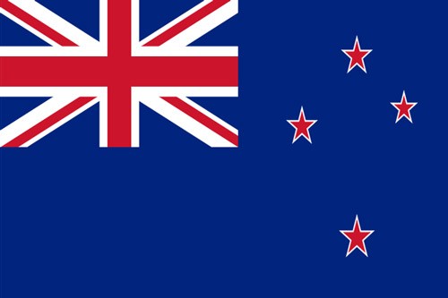 Paket mit 3 Länderflagge Neuseeland Art.-Nr. 0700000064