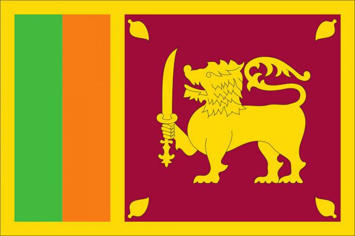Package with 3 flags Sri Lanka Nr. 0700000094