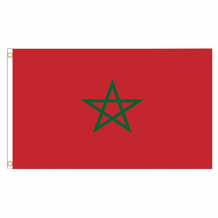 Paket mit 3 Flaggen Marokko Nr. 0700000212a