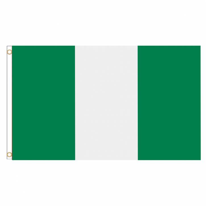 Paket mit 3 Flaggen Nigeria Art.-Nr. 0700000234a