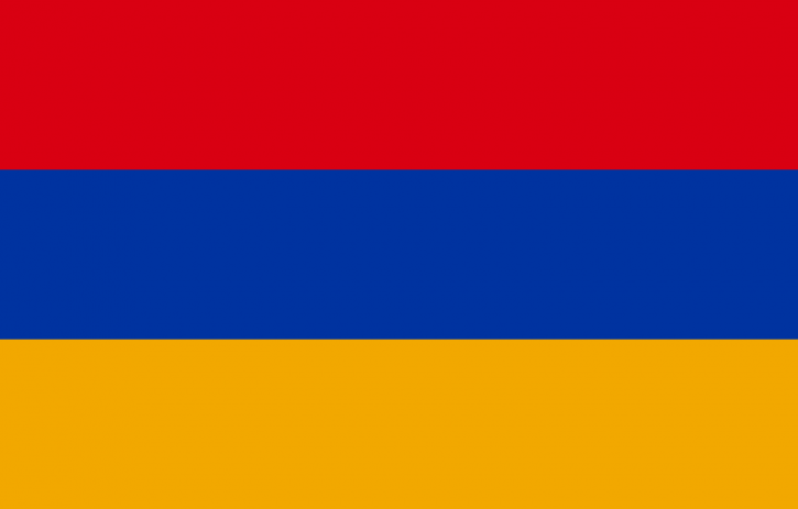 Paket mit 3 Flaggen Armenien Nr. 0700000374