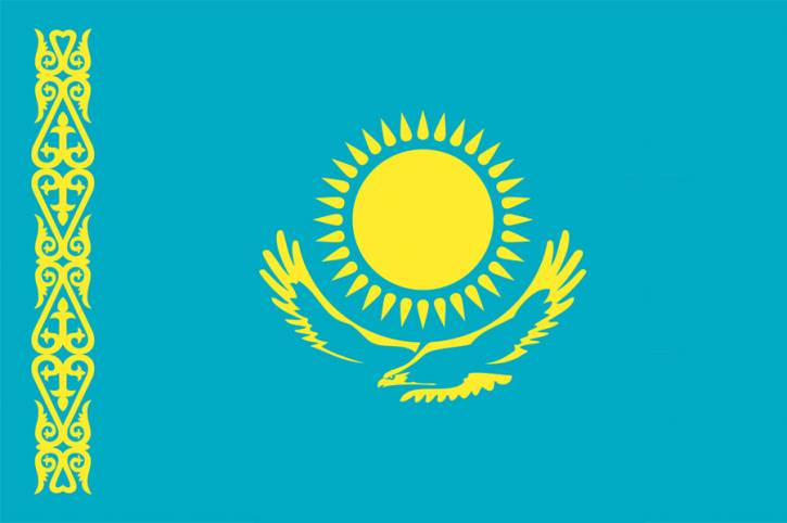 Package with 3 flags Kazakhstan Art. 0700000997