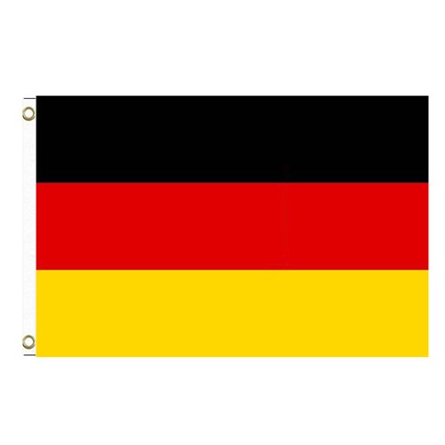 Paket mit 10 Laenderflagge Deutschland mit Ösen Art.-Nr. 0700000049a