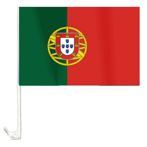 Pack with 10 car flags Portugal 0700200351