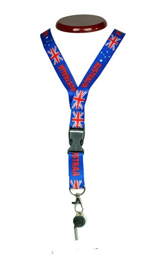 Package with 50 Whistle Australia Item No. 0700405061