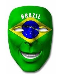 Fan-Maske Brasilien Art. Nr. 0700425081