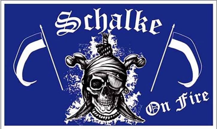 Paket mit 2 Flaggen Schalke Nr. 100004488