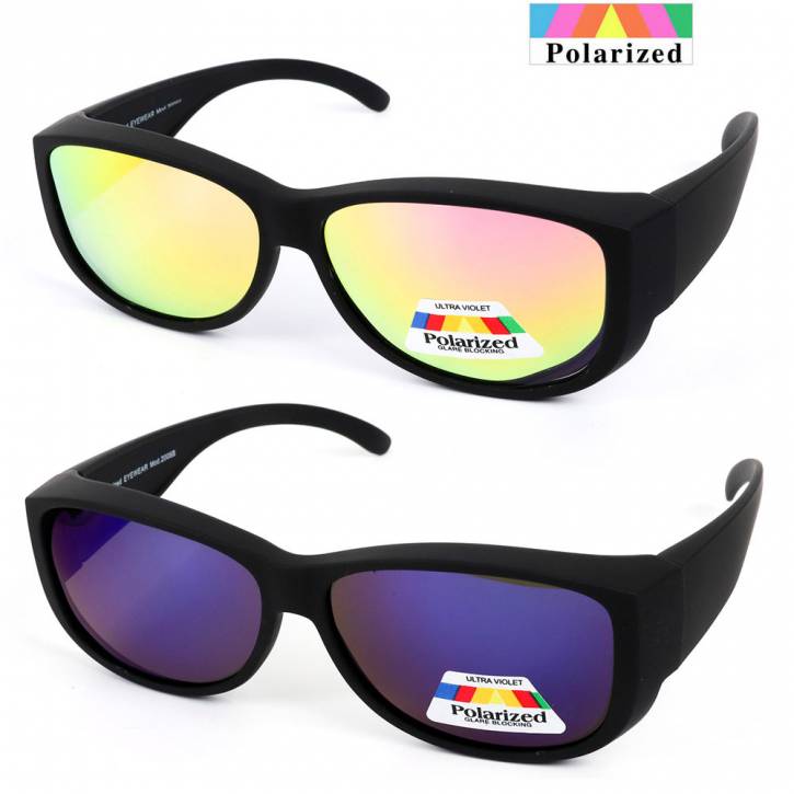 Paket mit 12 Polarisierte Überzieh-Sonnenbrillen Art.-Nr. K2008B