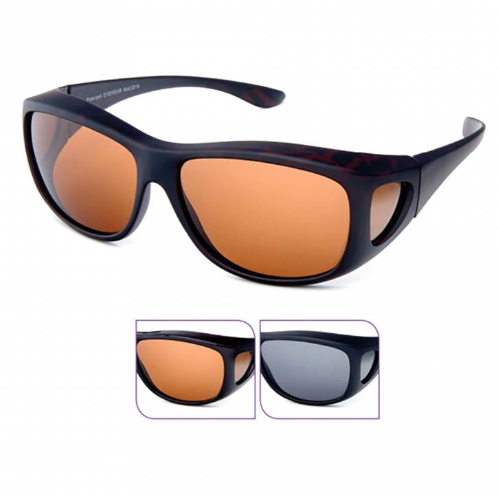 Paket mit 12 Polarisierte Überzieh-Sonnenbrillen Nr. K2019