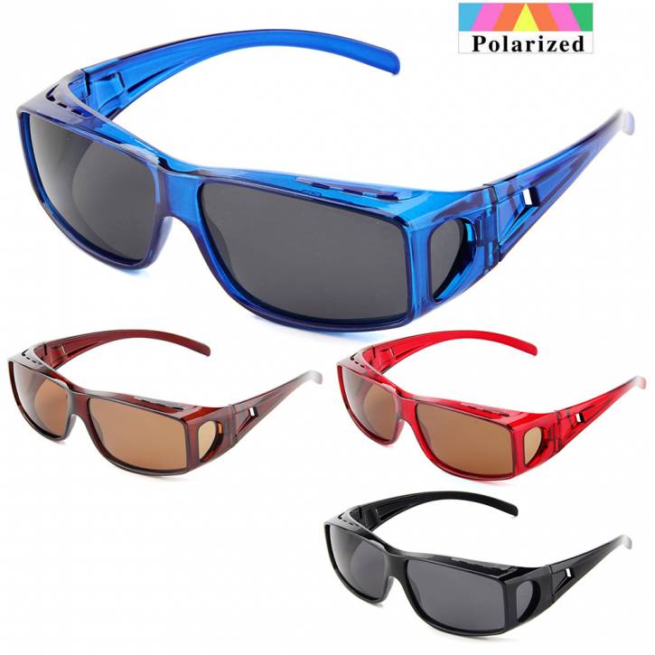 Paket mit 12 Polarisierte Überzieh-Sonnenbrillen Nr. 5002