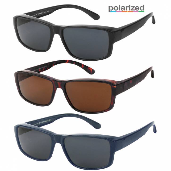 Box with 12 polarized fit-over sunglasses 5029B
