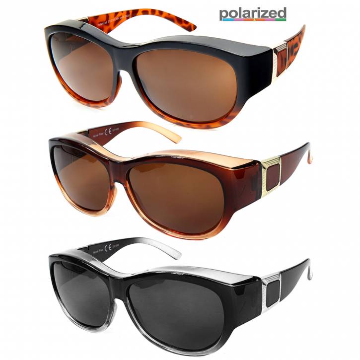 Box with 12 polarized fit-over sunglasses 5035