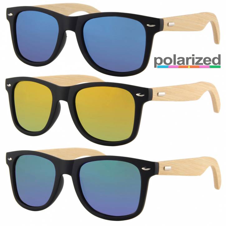 Box with 12 polarized sunglasses Nr. 6004