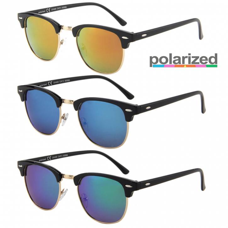 Box with 12 polarized sunglasses Nr. 6006A