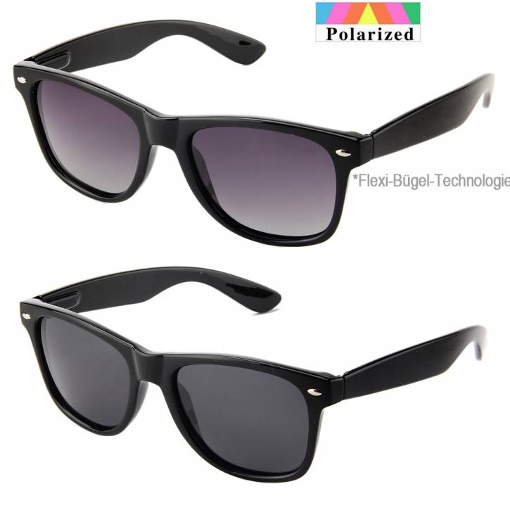 Package of 12 Polarized Sunglasses Nr. 6007