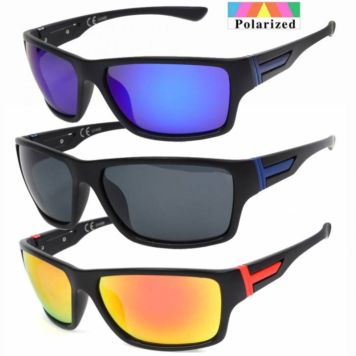 Package of 12 Polarized Sunglasses Nr. 6047