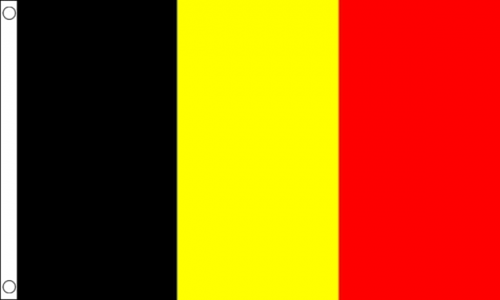 Paket mit 10 Länderflagge Belgien mit Oesen Art.-Nr.0700000032