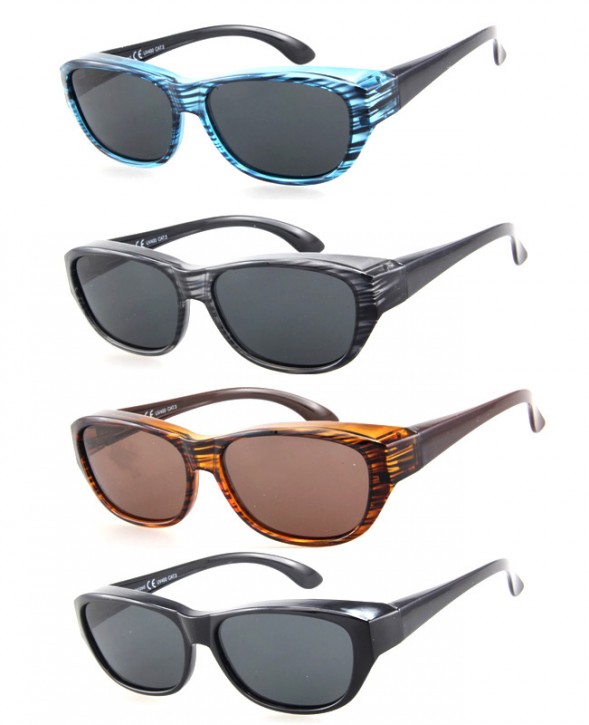 -Paket mit 12 Polarisierte Überziehbrillen Sonnenbrillen Art.-Nr. BM5027A
