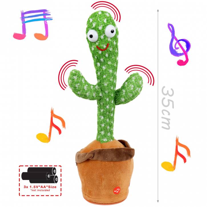 Paket mit 3 Dancing Kaktus Art.: HWKAKTUS04