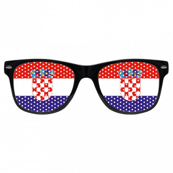 Package with 12 fan glasses Kroatien Art.-Nr. V1161