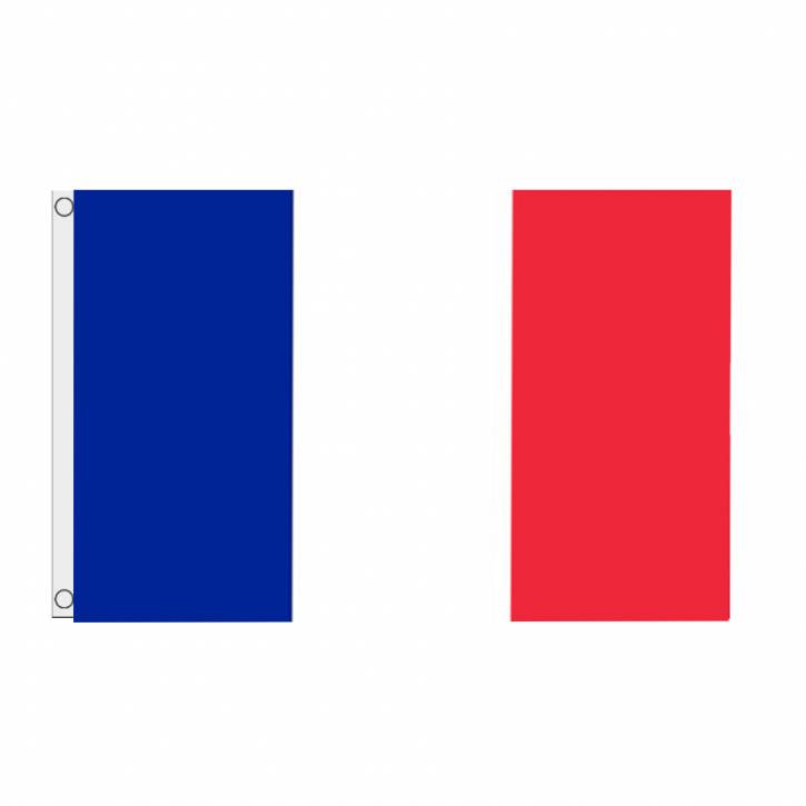 Paket mit 10 Länderflaggen Frankreich mit Ösen Art.-Nr. 0700000033a