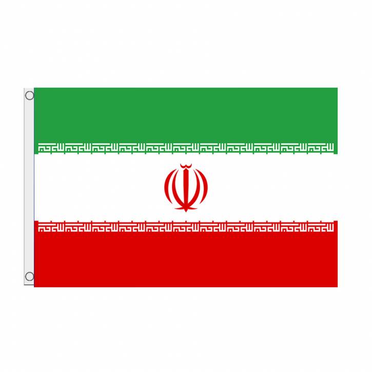 Paket mit 10 Flaggen Iran mit Ösen Art.-Nr. 0700000098a