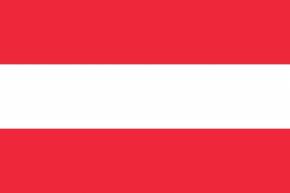 Paket mit 10 Flaggen Österreich mit Schleifen Art.-Nr. 0700000043
