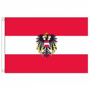 Paket mit 10 Länderflagge Österreich mit Ösen Art.-Nr. 0700000034