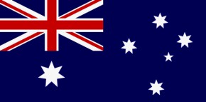 Paket mit 10 Länderflaggen Australien Art.-Nr. 0700000061
