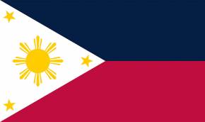 Paket mit 5 Flaggen Philippinen Art.-Nr. 0700000063