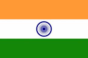 Paket mit 5 Flaggen Indien Art.-Nr. 0700000091