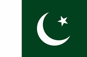 Paket mit 5 Flaggen Pakistan Art.-Nr. 0700000092
