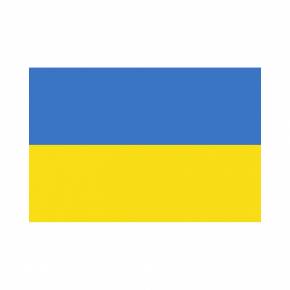 Paket mit 10 Länderflagge Ukraine Art.-Nr. 0700000380
