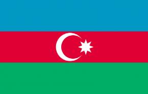 Paket mit 3 Flaggen Aserbaidschan Nr. 0700000994