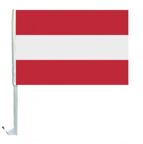 Pack with 10 car flags Austria 0700200043