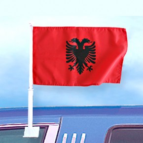 6 Autoflagge Albanien Art.-Nr. 0700200355a
