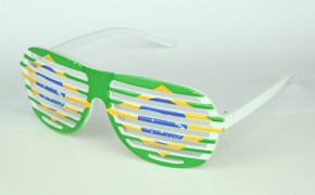 Paket mit 12 Fan Brillen Brasilien Art.-Nr. 0700423055