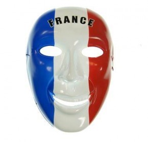Fan--Maske Frankreich Art. Nr. 0700425033