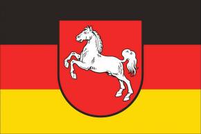 Paket mit 2 Flaggen Niedersachsen Nr. 100000450