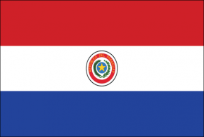 Paket mit 3 Flaggen Paraguay Art.-Nr. 0700000595