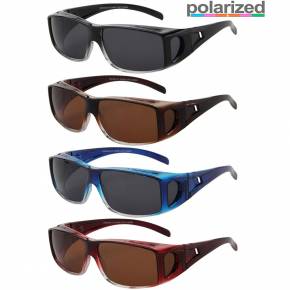 Paket mit 12 Polarisierte Überzieh-Sonnenbrillen 5002A