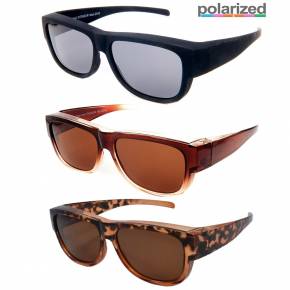 Paket mit 12 Polarisierte Überzieh-Sonnenbrillen 5028