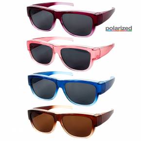 Paket mit 12 Polarisierte Überzieh-Sonnenbrillen 5028A
