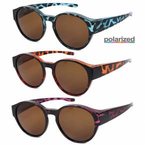 Paket mit 12 Polarisierte Überzieh-Sonnenbrillen 5047B