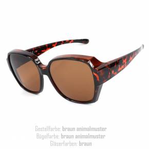 Paket mit 12 polarisierte Überzieh-Sonnenbrillen Nr. 5050