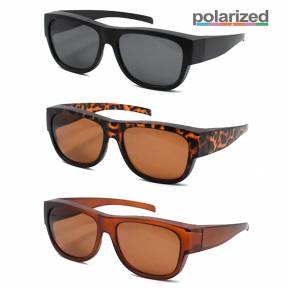 Box with 12 polarized fit-over sunglasses 5052