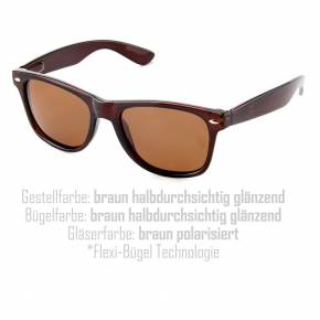 Package of 12 Polarized Sunglasses Nr. 6007A