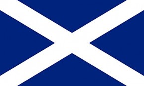 Paket mit 10 Laenderflagge Schottland Art.-Nr. FLG-90-150-SCLD