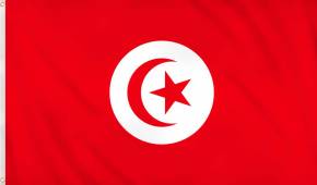 Tunesien Länderflagge mit Ösen Art.-Nr. 0700000216